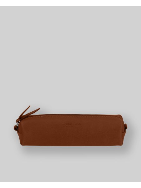 Les Ateliers Foures B32 - CUIR DE VACHETTE - FAUVE fourès-baroudeuse-trousse cartable Scolaire