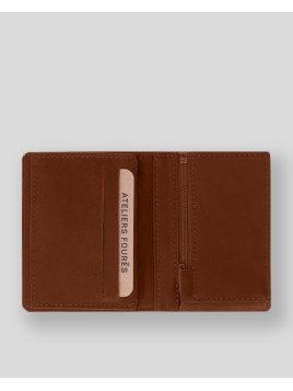 Les Ateliers Foures 922 - CUIR DE VACHETTE - FAUVE Portefeuille/Porte-cartes Portefeuille Homme
