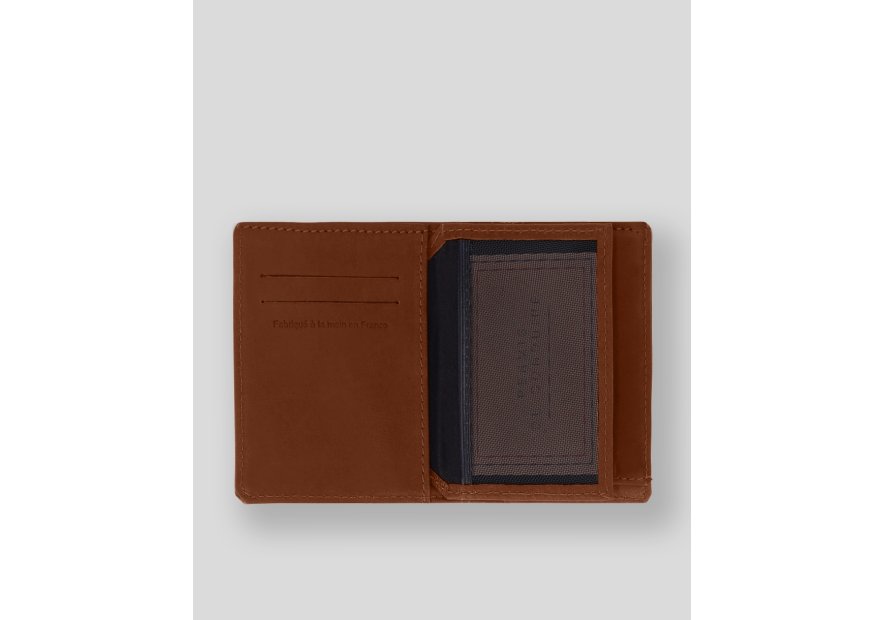 Les Ateliers Foures 922 - CUIR DE VACHETTE - FAUVE Portefeuille/Porte-cartes Portefeuilles