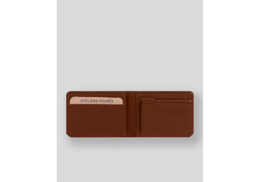 Les Ateliers Foures 924 mini portefeuille cartes et papier d'identité pmpb
