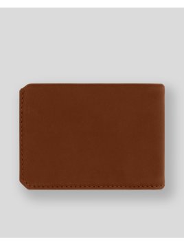 Les Ateliers Foures 924 - CUIR DE VACHETTE - FAUVE mini portefeuille cartes et papier d'identité pmpb