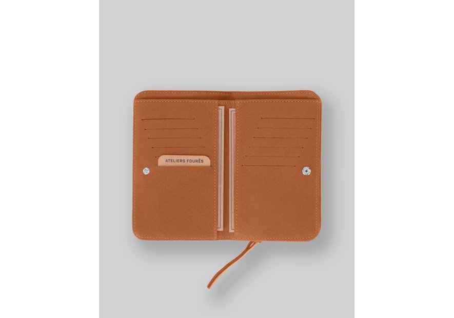 Les Ateliers Foures B63 portefeuille femme baroudeuse nereides Portefeuille Homme