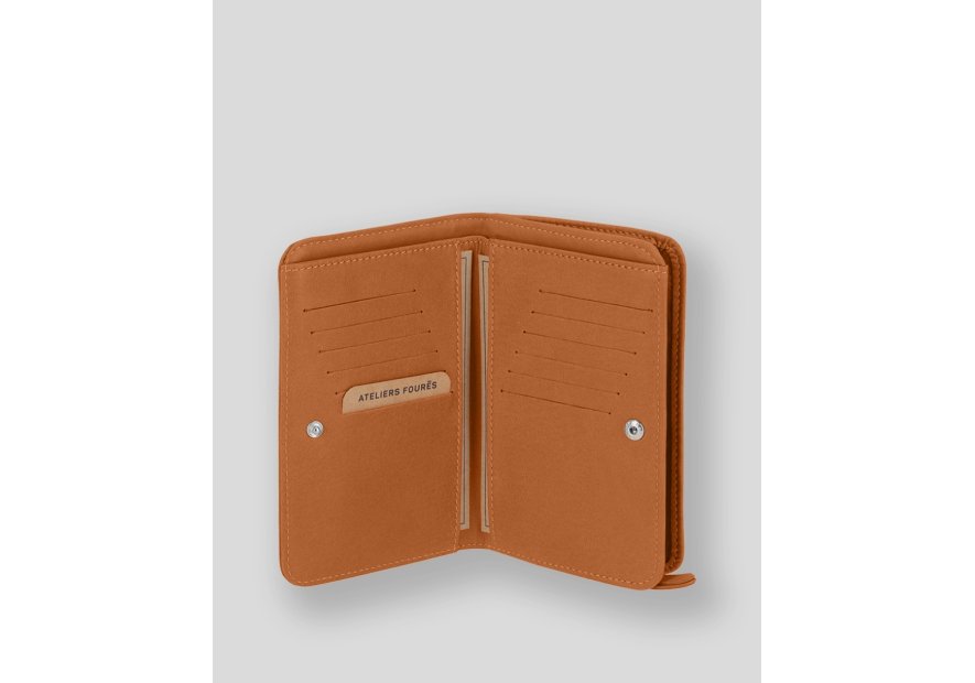 Les Ateliers Foures B63 portefeuille femme baroudeuse nereides Portefeuille Homme