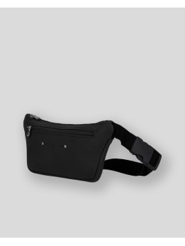 Les Ateliers Foures 9670 - CUIR DE VACHETTE - NOIR banane ceinture Maroquinerie