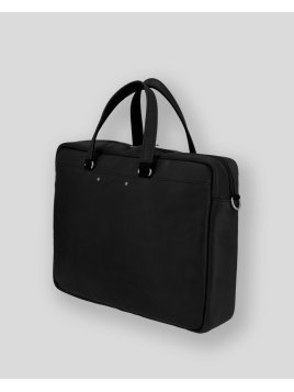 Les Ateliers Foures 9519 - CUIR DE VACHETTE - NOIR les ateliers fourés-baroudeur-porte document l Porte-documents