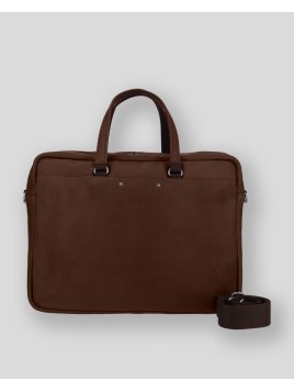 Les Ateliers Foures 9519 - CUIR DE VACHETTE - COGNAC les ateliers fourés-baroudeur-porte document l Porte-documents