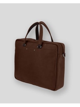 Les Ateliers Foures 9519 - CUIR DE VACHETTE - COGNAC les ateliers fourés-baroudeur-porte document l Porte-documents