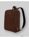 Les Ateliers Foures 9448 - CUIR DE VACHETTE - COGNAC les ateliers fourès-baroudeur-sac à dos 2 zips sac-business