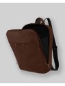 Les Ateliers Foures 9448 - CUIR DE VACHETTE - COGNAC les ateliers fourès-baroudeur-sac à dos 2 zips sac-business