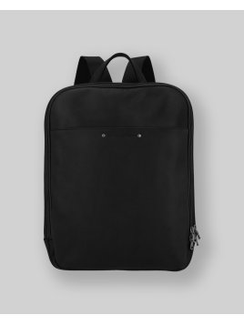 Les Ateliers Foures 9448 - CUIR DE VACHETTE - NOIR les ateliers fourès-baroudeur-sac à dos 2 zips Sac à dos business