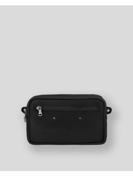 Les Ateliers Foures 9400 - CUIR DE VACHETTE - NOIR fourès-baroudeur-pochette double zip Pochettes