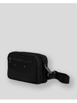 Les Ateliers Foures 9400 - CUIR DE VACHETTE - NOIR fourès-baroudeur-pochette double zip Pochettes