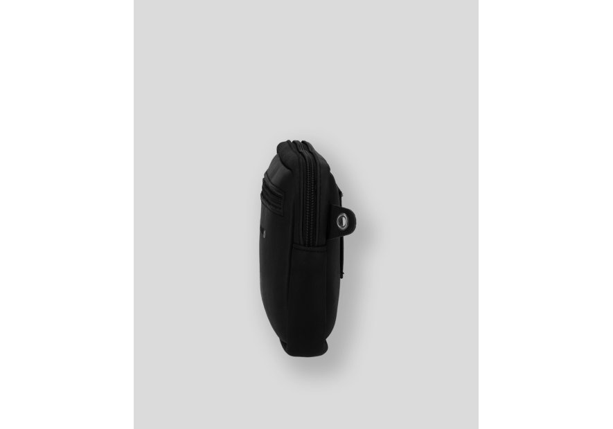 Les Ateliers Foures 9390 - CUIR DE VACHETTE - NOIR pochette ceinture Sacs banane / Sacs bandoulière