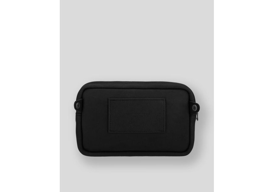 Les Ateliers Foures 9390 - CUIR DE VACHETTE - NOIR pochette ceinture Sacs banane / Sacs bandoulière