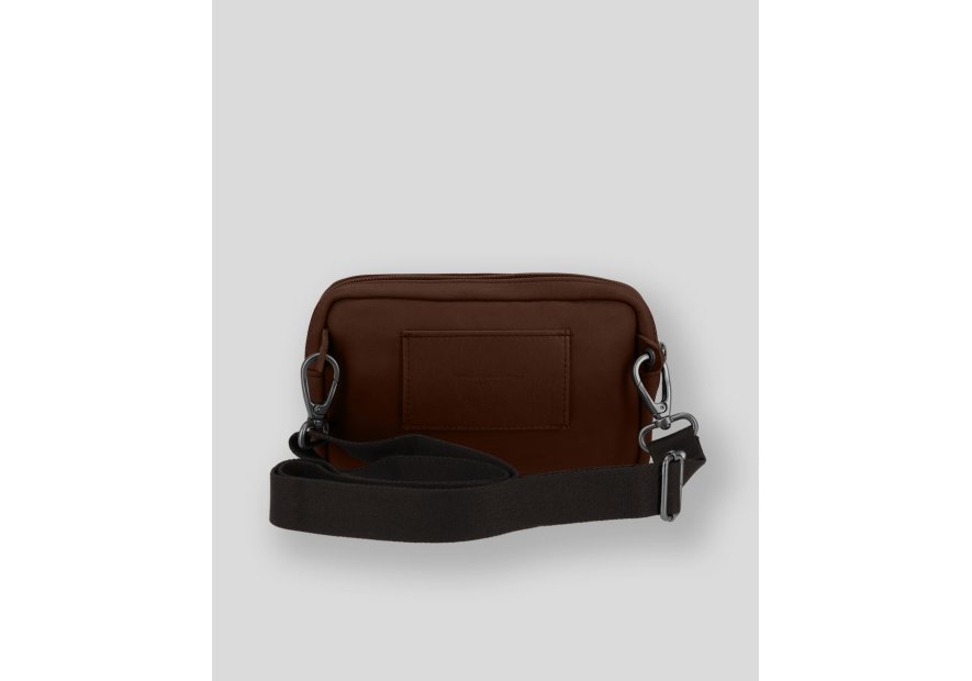 Les Ateliers Foures 9390 - CUIR DE VACHETTE - COGNAC pochette ceinture Sacs banane / Sacs bandoulière