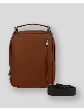 Les Ateliers Foures 9329 - CUIR DE VACHETTE - FAUVE sacoche Sacs bandoulière/Sacoches