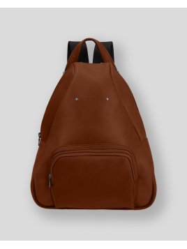 Les Ateliers Foures 9319 - CUIR DE VACHETTE - FAUVE sac a dos Sac business