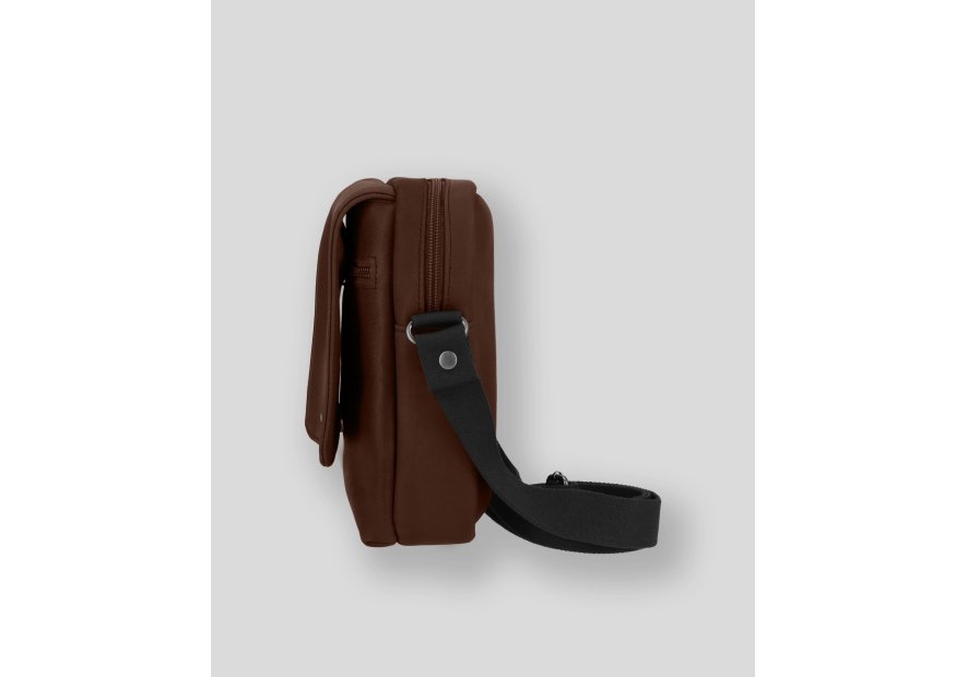 Les Ateliers Foures 9250 - CUIR DE VACHETTE - COGNAC les atelier fourès - baroudeur sac h oreste Sacs bandoulière/Sacoches
