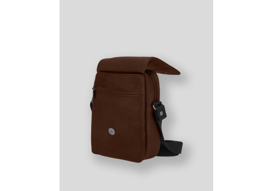 Les Ateliers Foures 9250 - CUIR DE VACHETTE - COGNAC les atelier fourès - baroudeur sac h oreste Sacs bandoulière/Sacoches