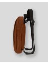 Les Ateliers Foures 9218 - CUIR DE VACHETTE - FAUVE sac à dos oval baroudeur sac-business