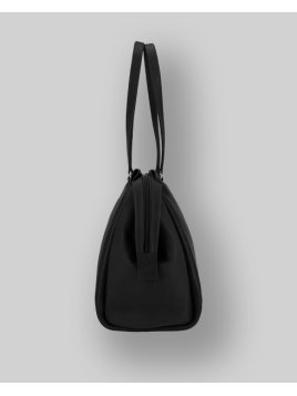Les Ateliers Foures B650 - CUIR DE VACHETTE - NOIR Shopper business Barouseuse Sac business