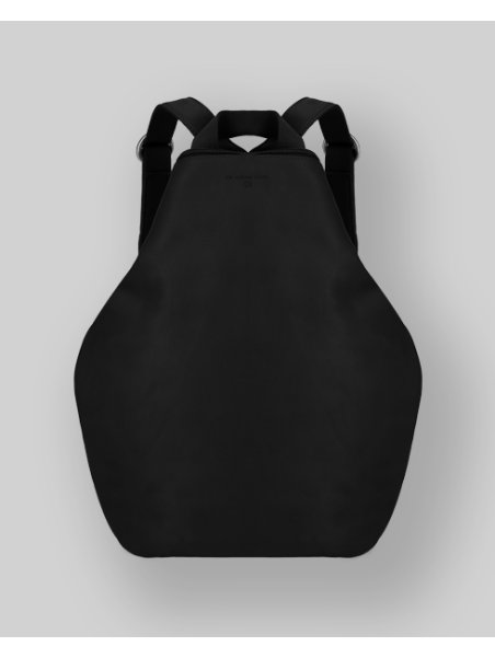 Les Ateliers Foures B418 - CUIR DE VACHETTE - NOIR fourès-baroudueuse-sac à dos triangle m Sac business