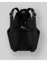 Les Ateliers Foures B418 - CUIR DE VACHETTE - NOIR fourès-baroudueuse-sac à dos triangle m sacs-a-mains