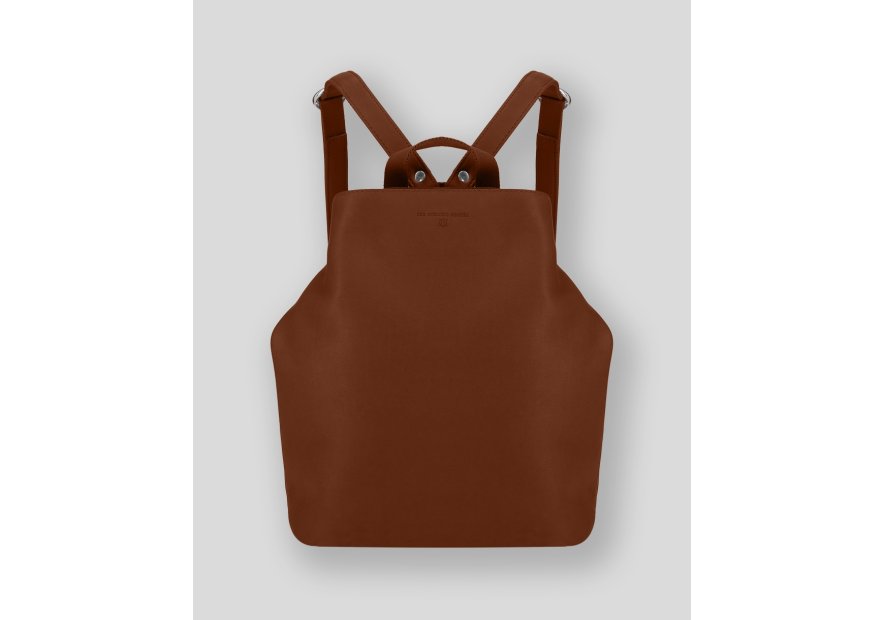 Les Ateliers Foures B417 - CUIR DE VACHETTE - FAUVE sac à dos sécurisé s avec attache fixation Sac business