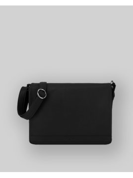 Les Ateliers Foures E661 - CUIR DE VACHETTE - NOIR les ateliers fourès-écrin-sac rabat l Sac business