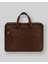 Les Ateliers Foures 9951 - CUIR DE VACHETTE - COGNAC les ateliers foures-baroudeur-porte documents m sac-business