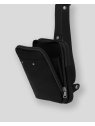 Les Ateliers Foures 9168 - CUIR DE VACHETTE - NOIR les ateliers foures-baroudeur-holster compact sacoche-homme
