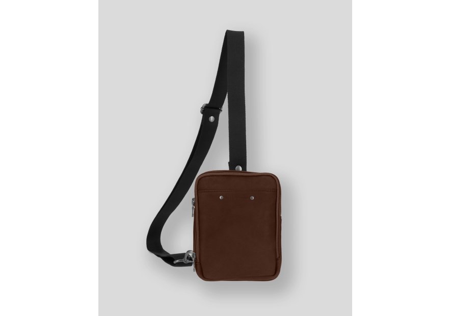 Les Ateliers Foures 9168 - CUIR DE VACHETTE - COGNAC les ateliers foures-baroudeur-holster compact Sacs bandoulière/Sacoches