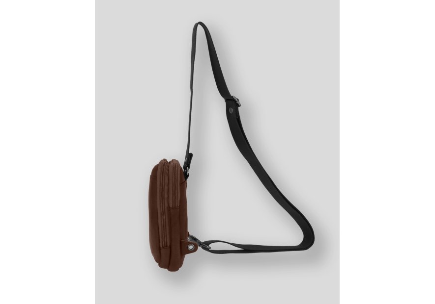 Les Ateliers Foures 9168 - CUIR DE VACHETTE - COGNAC les ateliers foures-baroudeur-holster compact Sacs bandoulière/Sacoches
