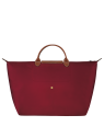 Longchamp 1624089 BAD - NYLON ET CUIR - RO longchamp- pliage badinier- sac de voyage sacs-de-voyage