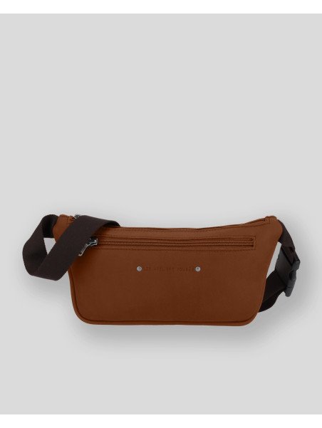 Les Ateliers Foures 9670 - CUIR DE VACHETTE - FAUVE banane ceinture Maroquinerie