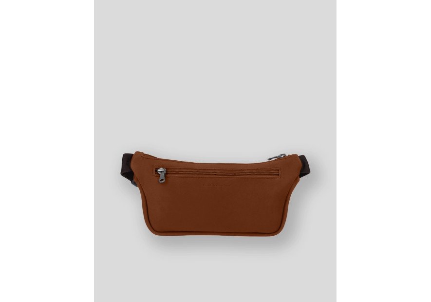 Les Ateliers Foures 9670 - CUIR DE VACHETTE - FAUVE banane ceinture Maroquinerie
