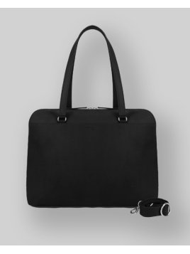 Les Ateliers Foures B559 - CUIR DE VACHETTE - NOIR fourès-baroudeuse-shopping affaire Sac business