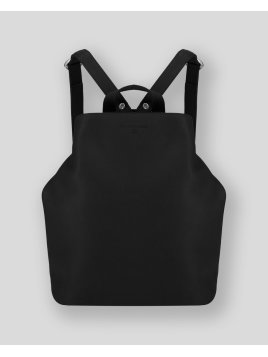 Les Ateliers Foures B417 - CUIR DE VACHETTE - NOIR sac à dos sécurisé s avec attache fixation Sacs à mains