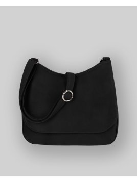 Les Ateliers Foures B300 - CUIR DE VACHETTE - NOIR fourès gibecière baroudeuse m Sac business