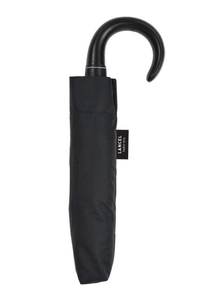 Maison Pierre Vaux L202 - POLYESTER - NOIR lancel - broderie - parapluie homme pliant auto Petite maroquinerie