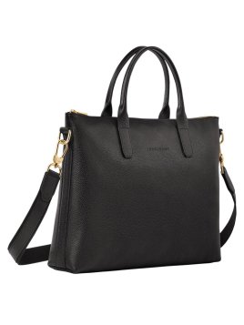 Longchamp 20032/021 - CUIR DE VACHETTE - N longchamp-le foulonné-porte documents Porte-documents