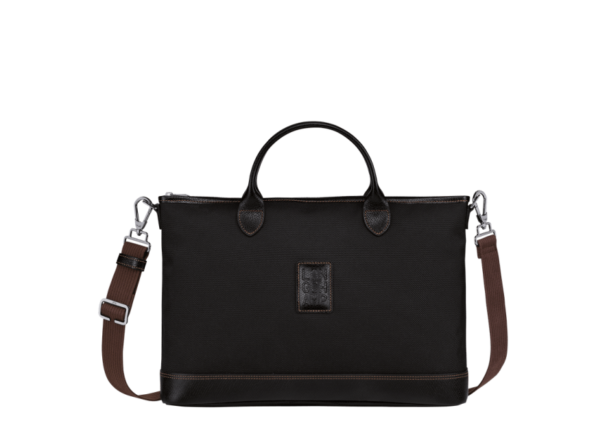 Longchamp 20032/080 - POLYESTER/CUIR - NOI longchamp-boxford-porte documents Porte-documents