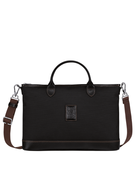 Longchamp 20032/080 - POLYESTER/CUIR - NOI longchamp-boxford-porte documents Porte-documents