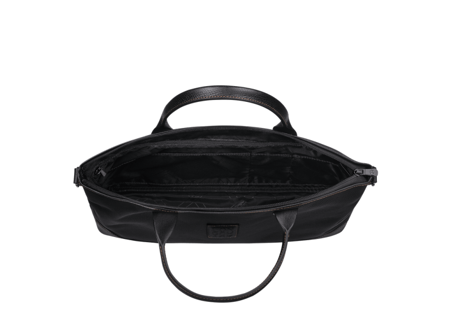 Longchamp 20032/080 - POLYESTER/CUIR - NOI longchamp-boxford-porte documents Porte-documents