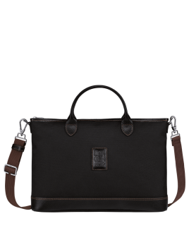 Longchamp 20032/080 - POLYESTER/CUIR - BRU longchamp-boxford-porte documents Porte-documents