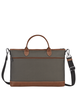 Longchamp 20032/080 - POLYESTER/CUIR - BRU longchamp-boxford-porte documents Porte-documents