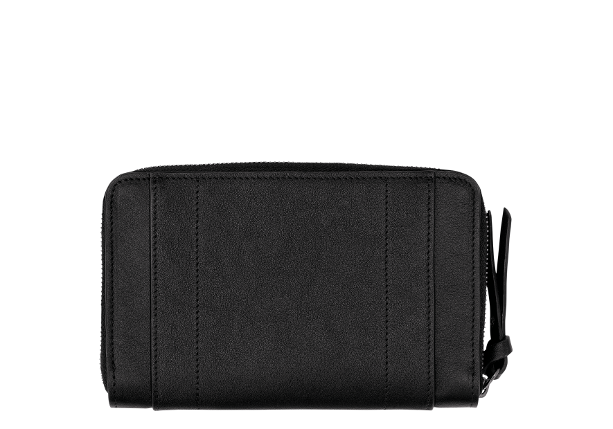 Longchamp 3622HCV - CUIR DE VEAU - NOIR -  portefeuille 3d Porte-monnaie