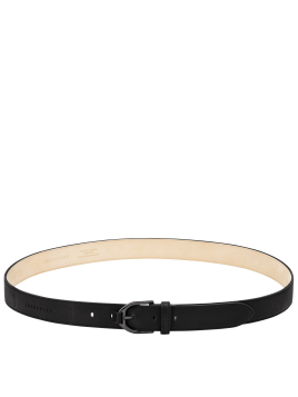 Longchamp 40071/HCV - CUIR DE VEAU - NOIR  ceinture 30 mm 3d Ceintures