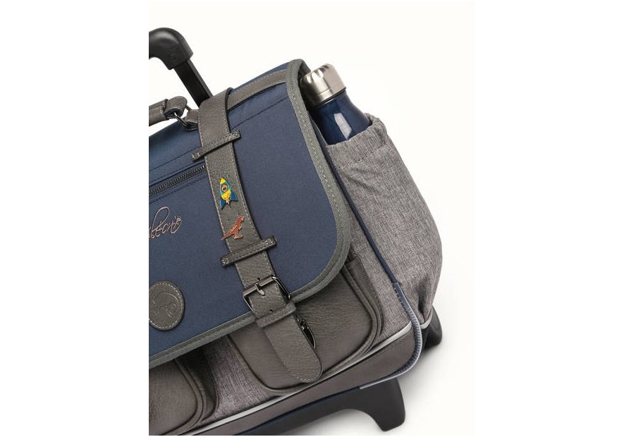 Caméléon VIP-CR38 cartable à roulettes caméléon vintage pin's m Cartables enfant