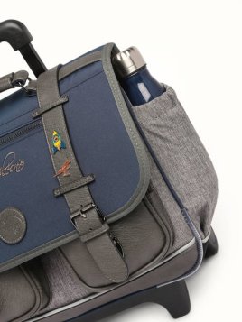 Caméléon VIP-CR38 cartable à roulettes caméléon vintage pin's m Cartables enfant